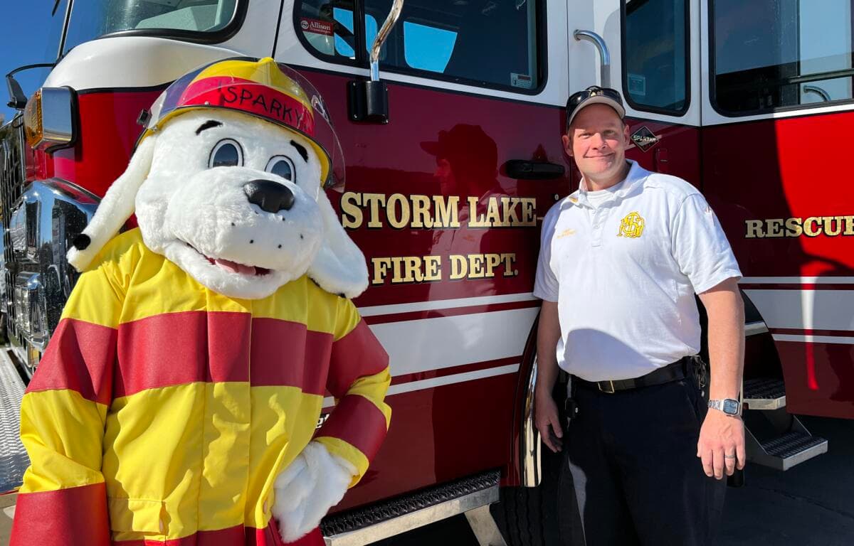 Storm Lake Fire Captain Troy Hogrefe Retires After 35 Years of Service