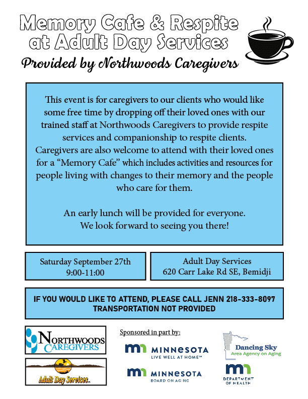 Northwoods Caregivers schedules Bemidji respite events for local families