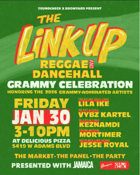 Grammy-Week Link Up Unites Reggae Nominees, Industry Panel, Relief Effort