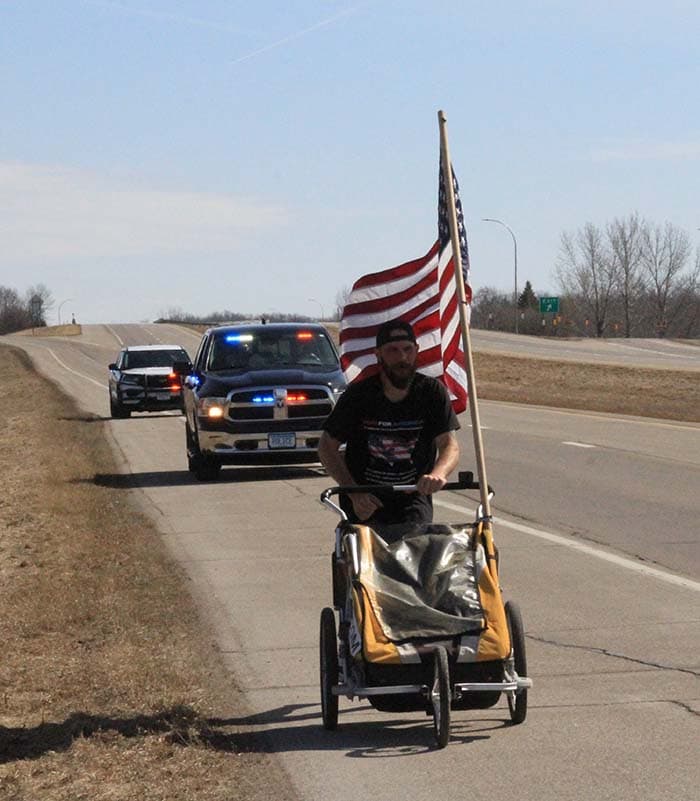 Ultra-Runner Noah Coughlan Brings 50-State Journey Through New York Mills