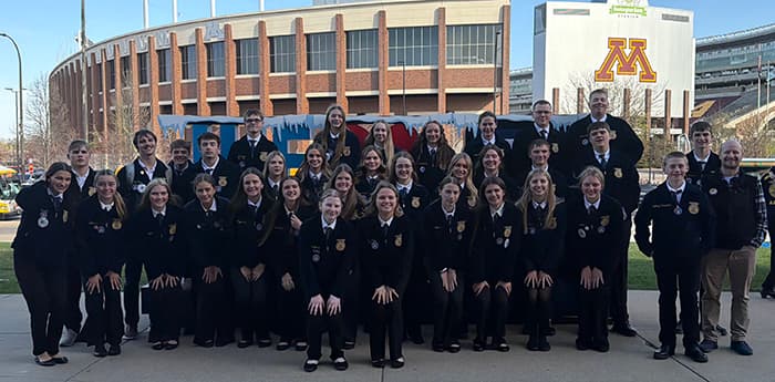 New York Mills FFA earns fourth in state nursery, landscaping competition