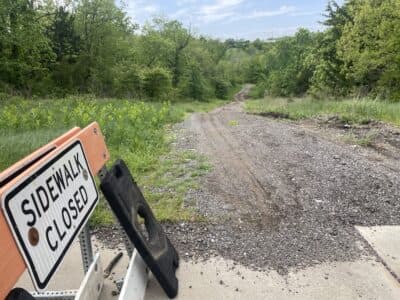 Storm damage closes Sports Pavilion Lawrence recreation trails for repairs