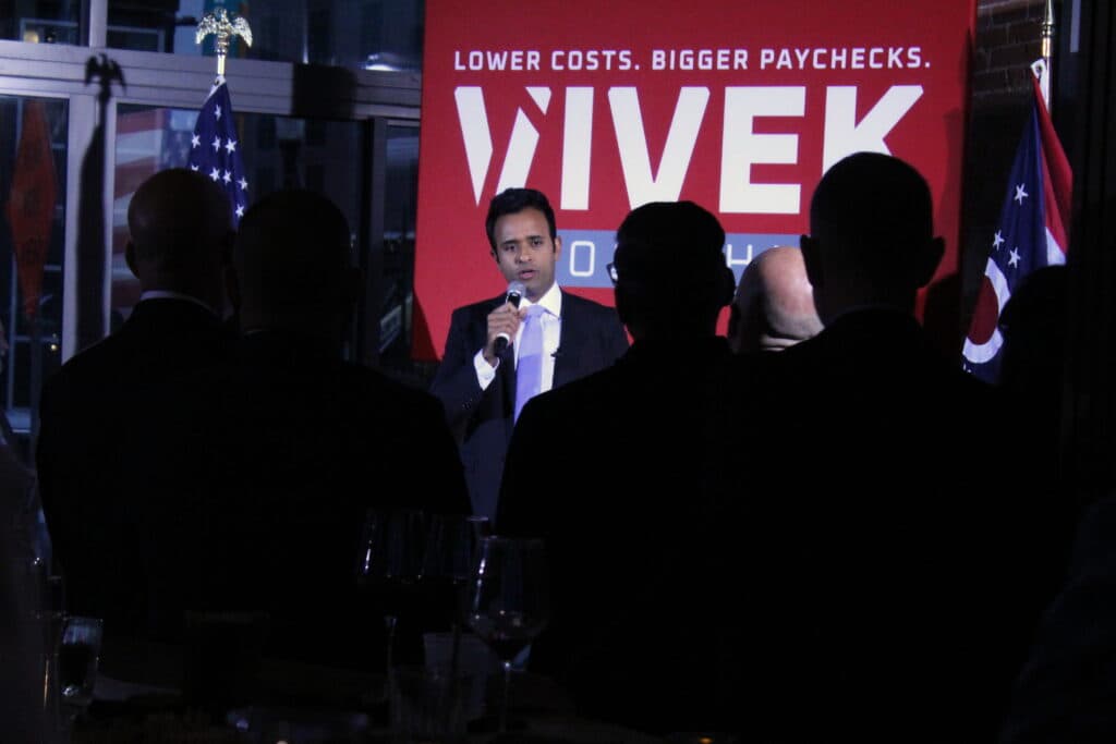 Ramaswamy wins Ohio governor primary, Brown advances as redistricting fights reshape races