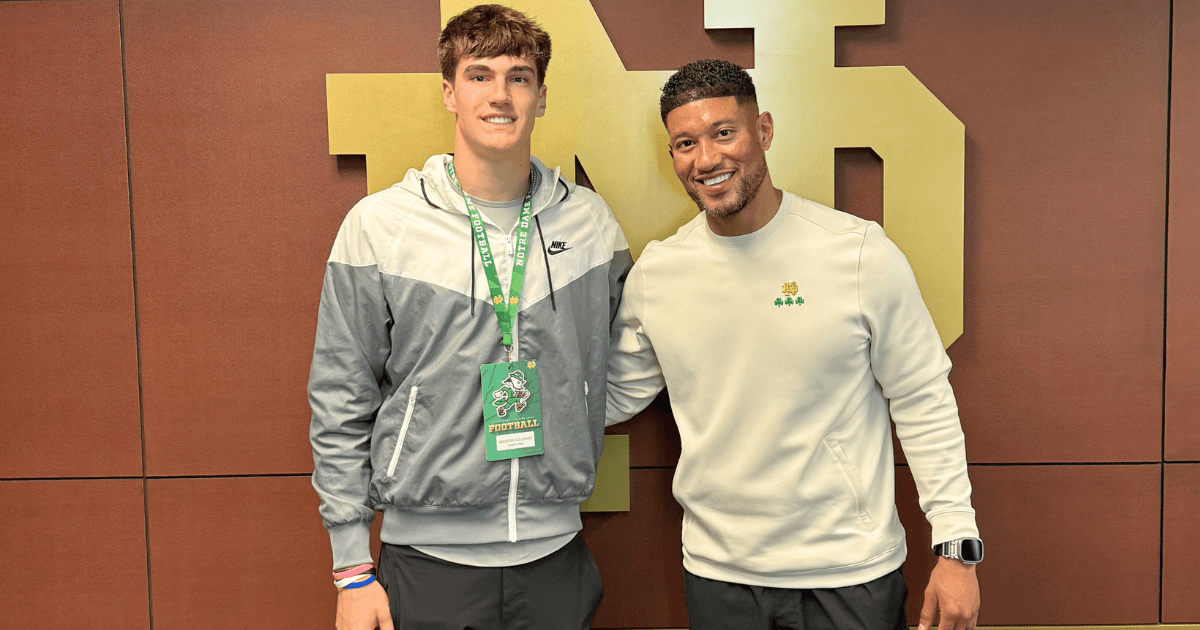 Castle Pines receiver Jackson Coleman commits to Notre Dame over rivals