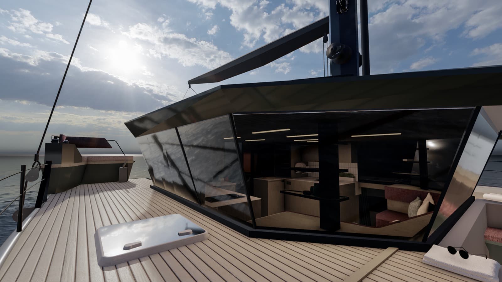 South African Onyx 10.5 revives interest in compact cruising cats