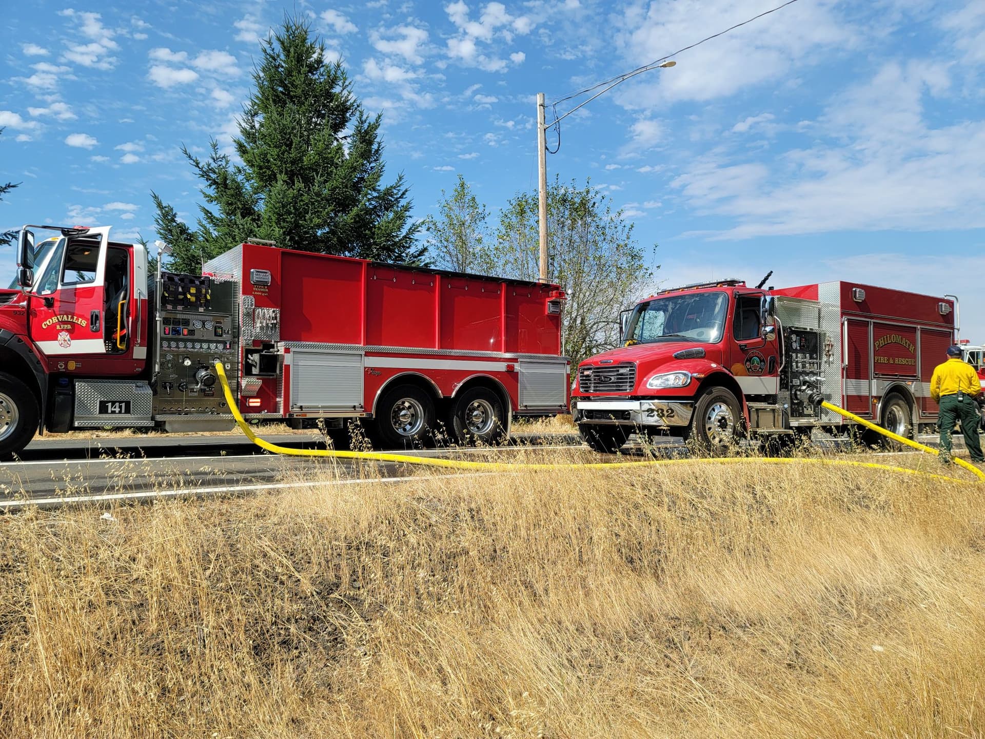 Seven local fire departments win wildfire staffing grants