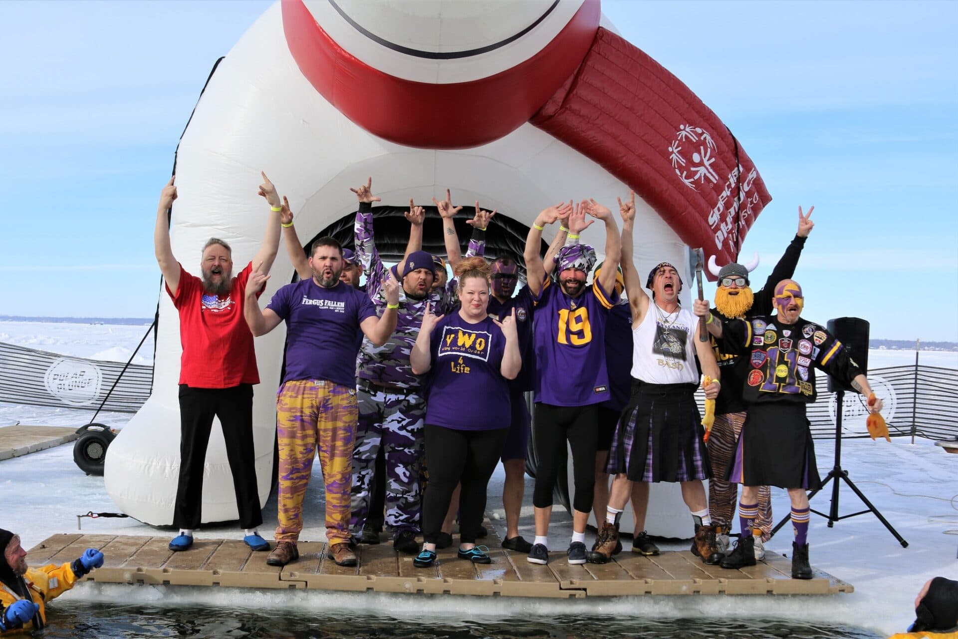 Otter Tail County Polar Plunge Raises Over $100,000, Draws Over 250