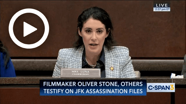 Luna pushes declassification of Epstein, JFK and UFO files