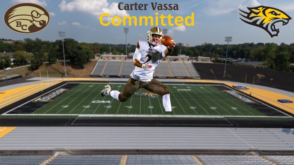 Bethlehem Catholic receiver Carter Vassa commits to Towson after wide offer list