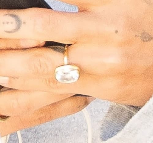 Zoë Kravitz’s Georgian-style ring could ignite elongated cushion-cut trend