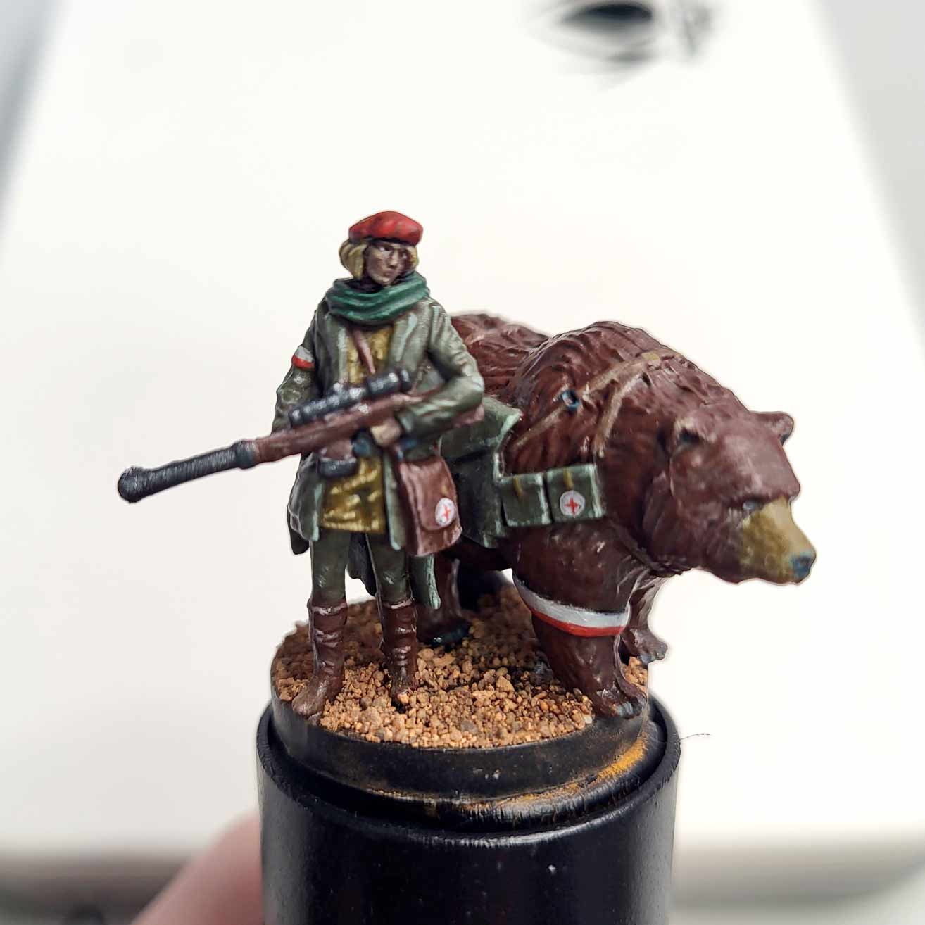 Efficient batch miniature painting workflow for tabletop quality