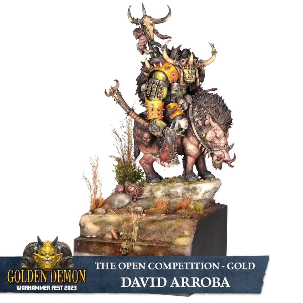 Closer Look at the Golden Demon Slayer Sword Winner: David Arroba’s 800‑Hour Diorama