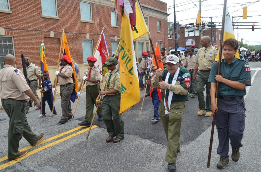 Boafo joins residents at Upper Marlboro’s Marlboro Day parade