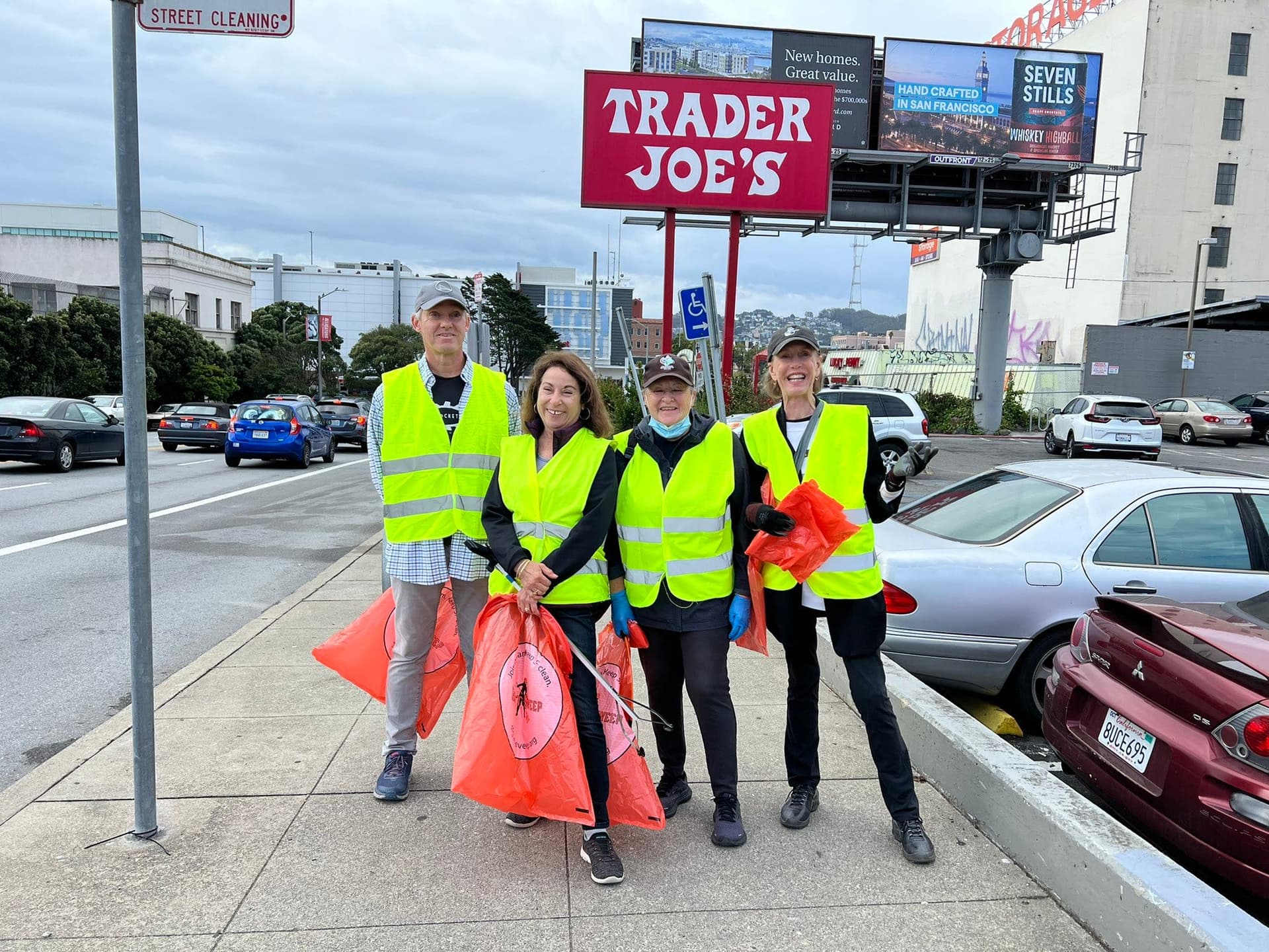 Trader Joe’s Masonic Store Used as Cleanup Meeting Point, Straining Operations