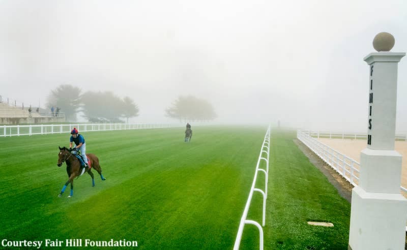 Fair Hill flat meet canceled after heavy rain soaks turf course