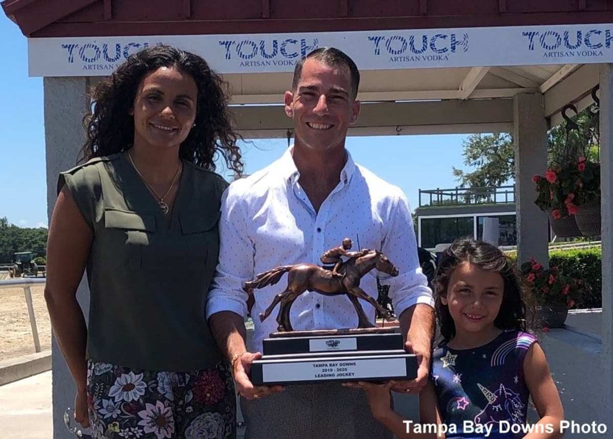 Antonio Gallardo Secures Fifth Tampa Bay Downs Riding Title with Five Wins