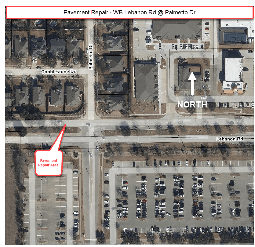 Frisco schedules pavement replacements and utility work affecting traffic