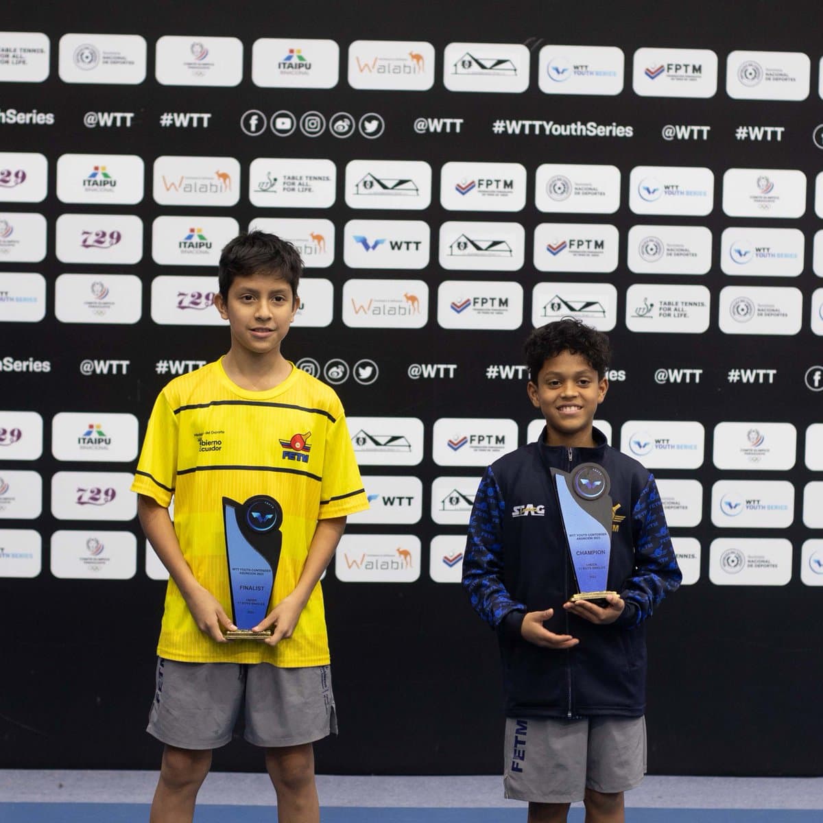 South American U11 and U13 Ping Pong Championships Held in Asunción, Paraguay