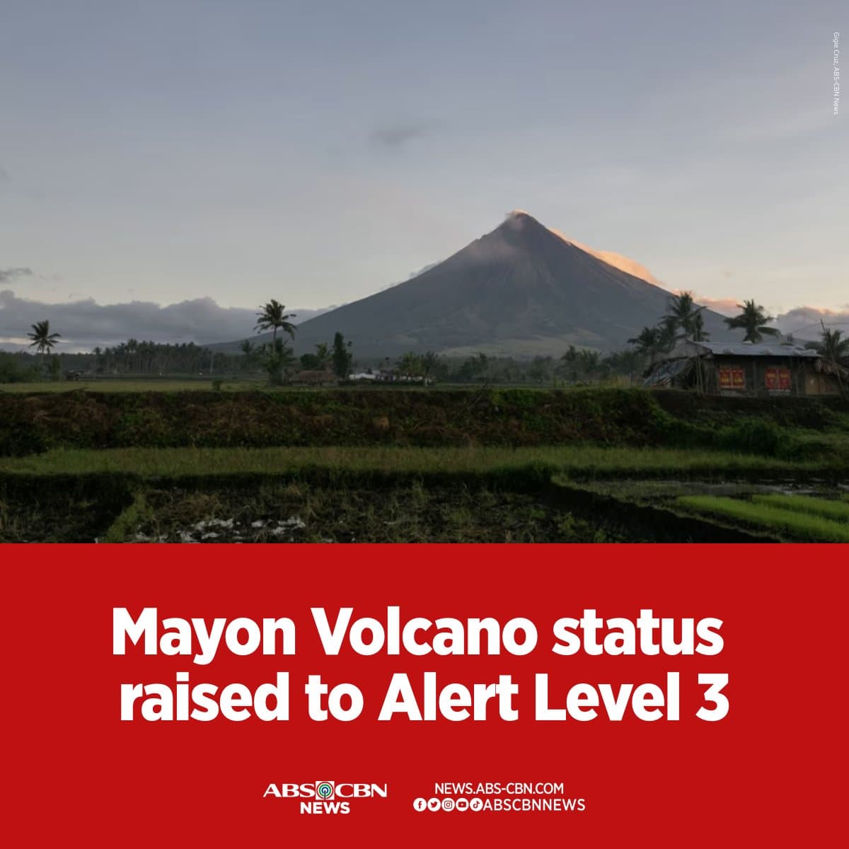 Philippines Raises Mayon Alert to Level 3, Orders 6‑Km Evacuations