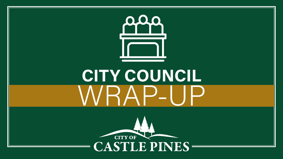 Castle Pines City Council Approves Utility Easements, OpenGov Software Contract