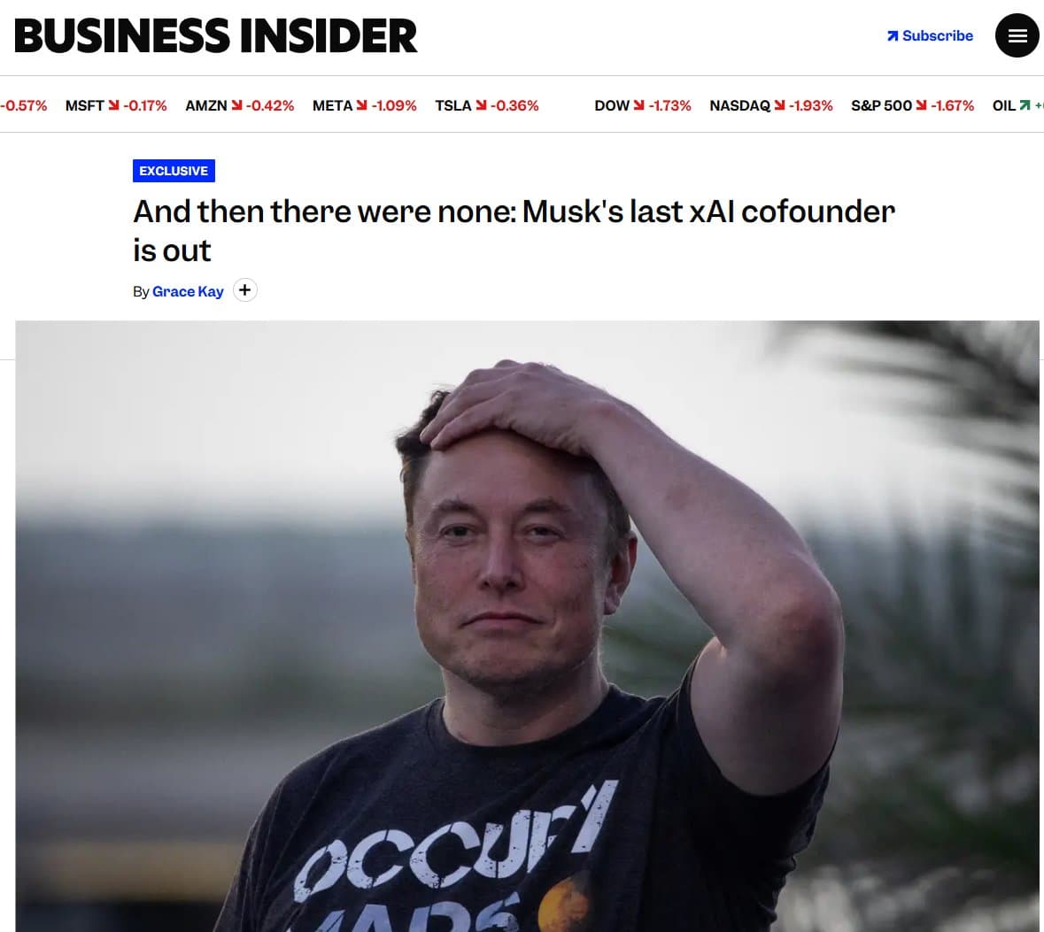 xAI Loses Entire Founding Team as Internal Tensions Fracture Musk's AI Lab