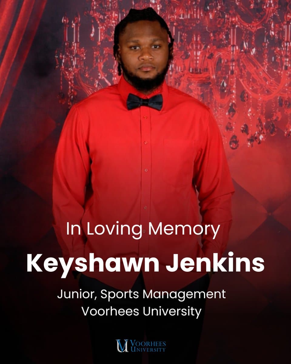 Voorhees University Mourns Sudden Death of Junior Student Keyshawn Jennings