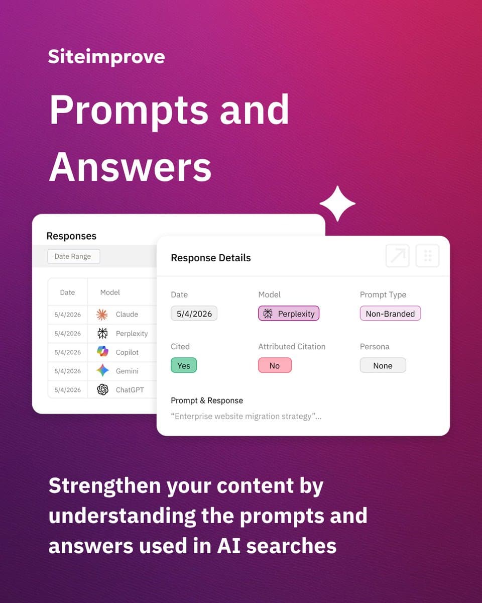 Siteimprove adds AEO insights to unify SEO and AI visibility