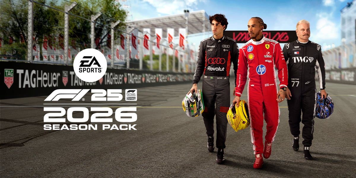 F1 25 adds 2026 season pack with MADRING circuit and new teams