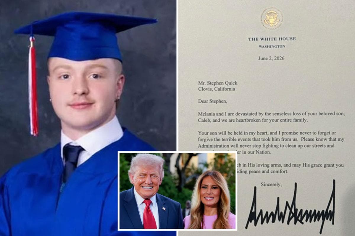 Trump and Melania weigh in on California McDonald’s teen killing