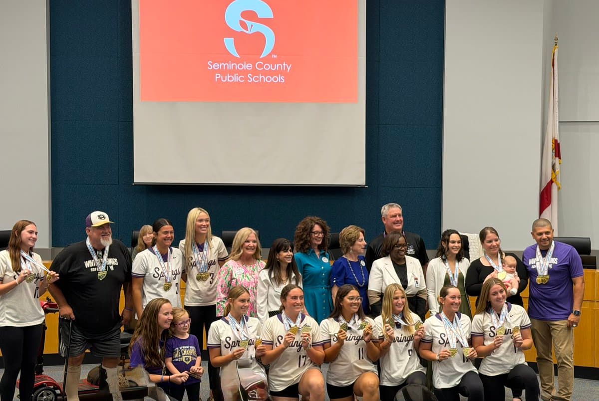 Winter Springs softball earns board praise for back-to-back state titles