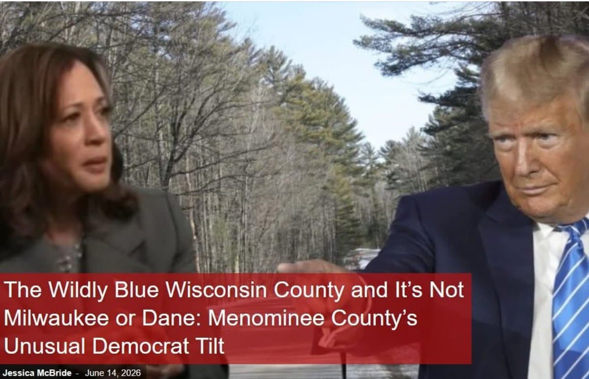 Menominee County emerges as Wisconsin’s most Democratic county