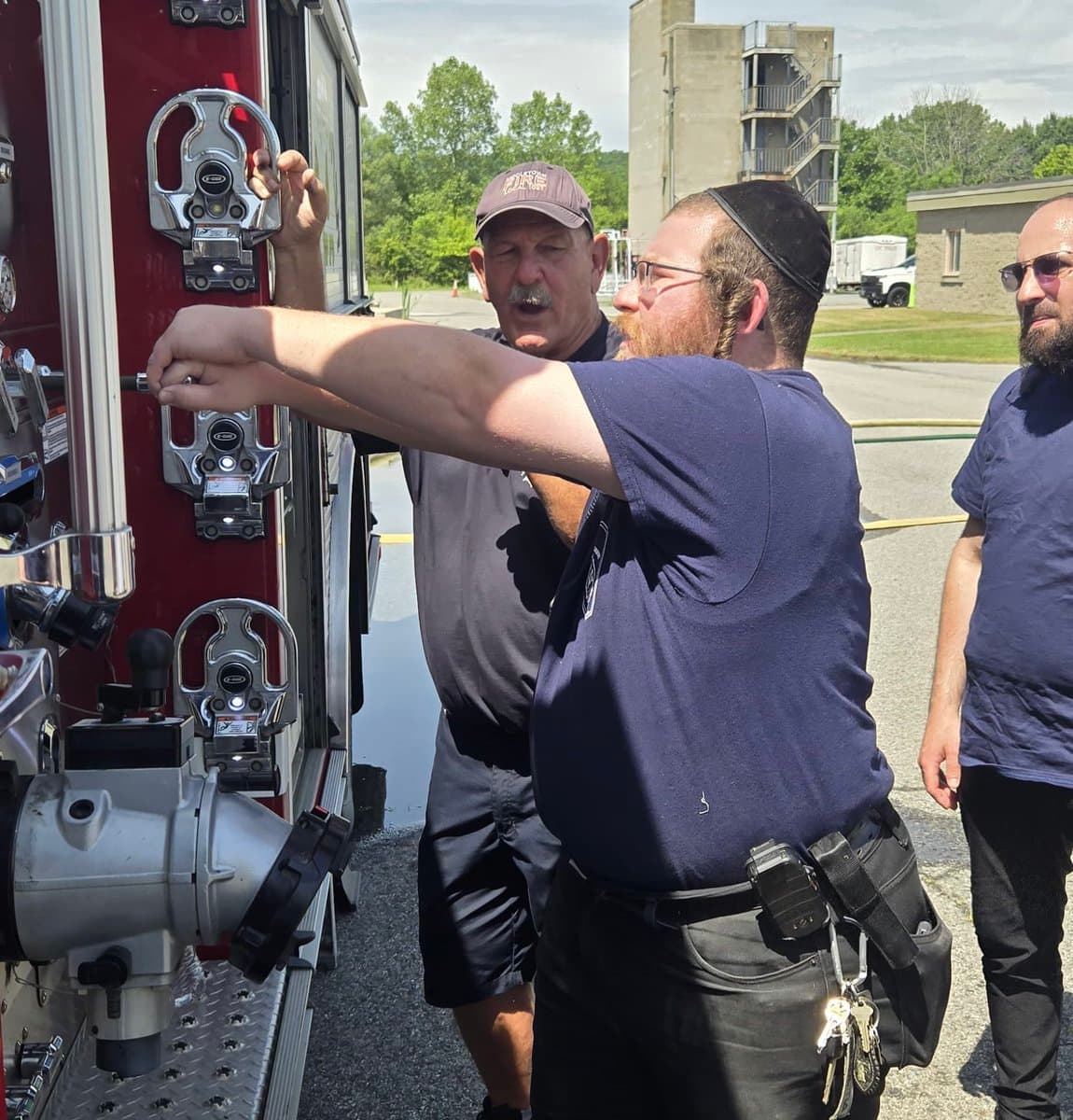 Orange County firefighters train on pump operations for big emergencies