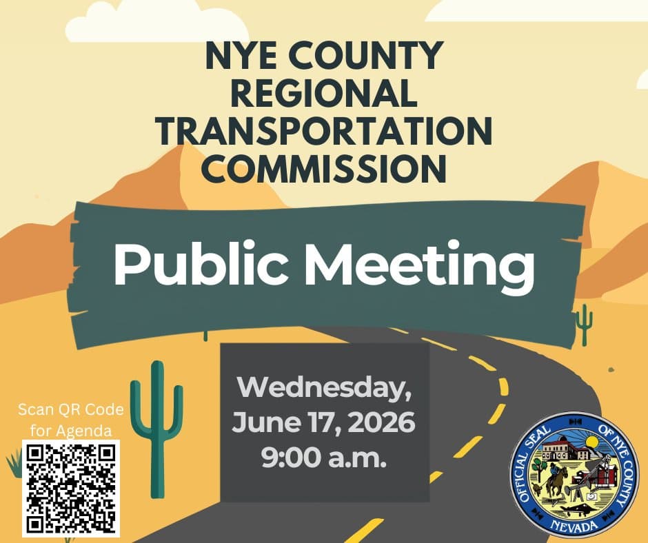 Nye County RTC meets June 17 in Pahrump, public invited to attend