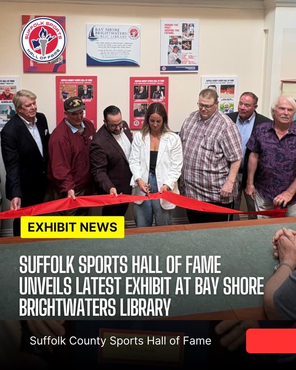 Suffolk County Sports Hall of Fame opens new Brightwaters exhibit
