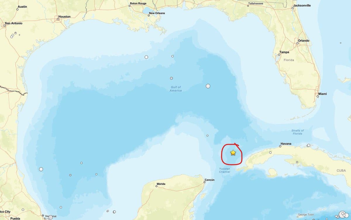 6.1 earthquake off Cuba rattles Monroe County sheriff's headquarters