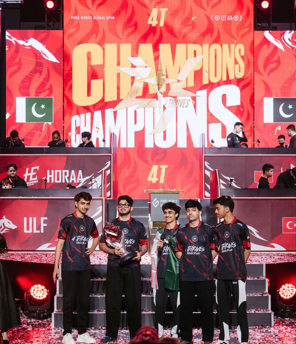 4Thrives wins PUBG Mobile Global Open 2026, makes Pakistan esports history