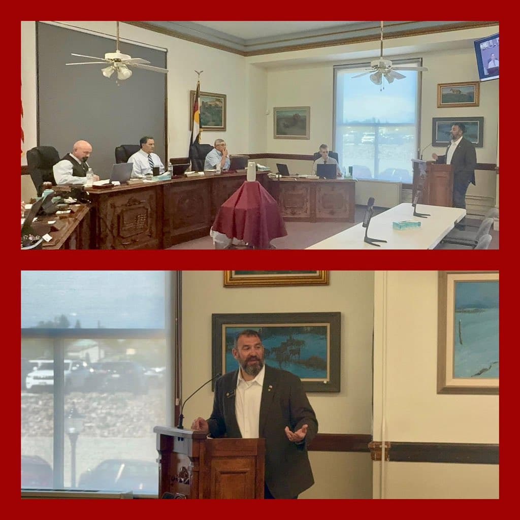 Winter briefs Las Animas County commissioners on 2026 session results