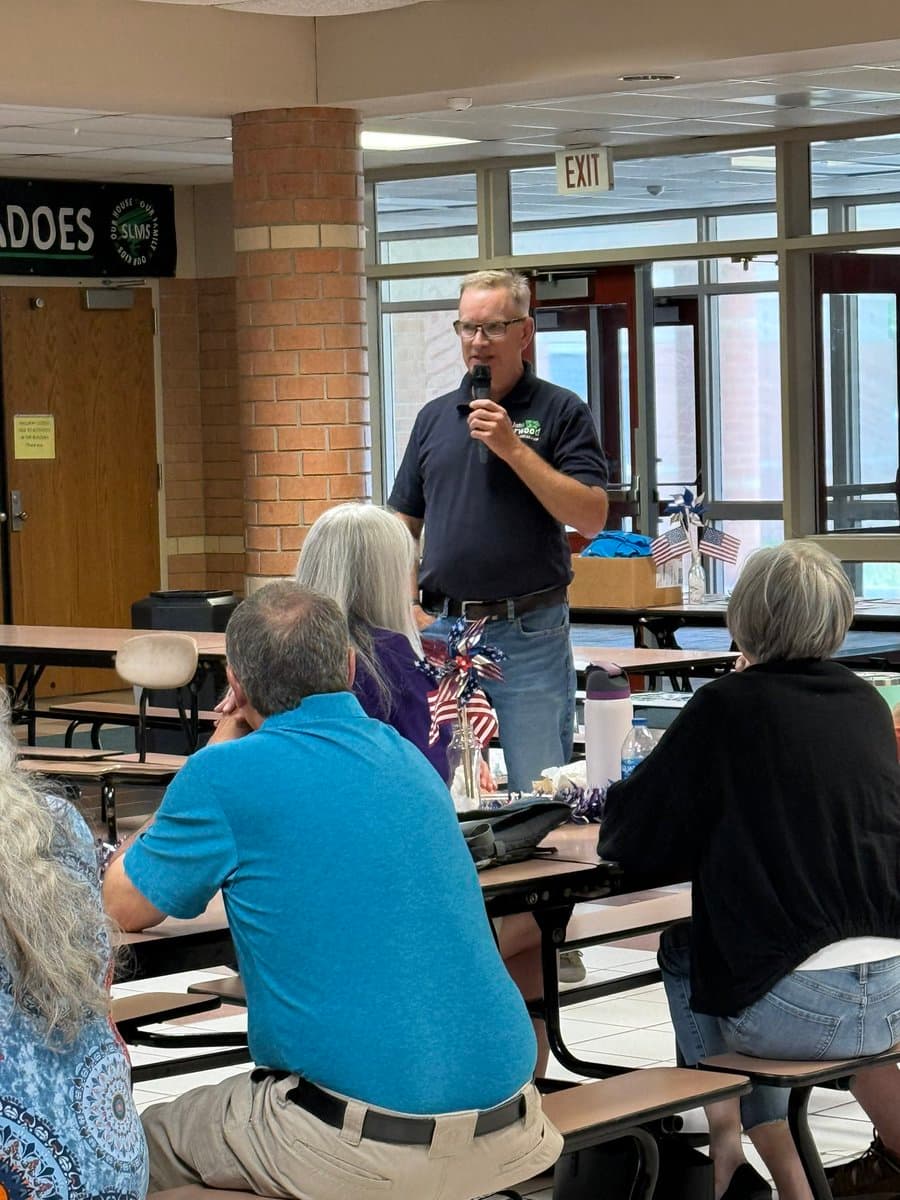 Norwood visits Storm Lake, touts transparency and IPERS protection
