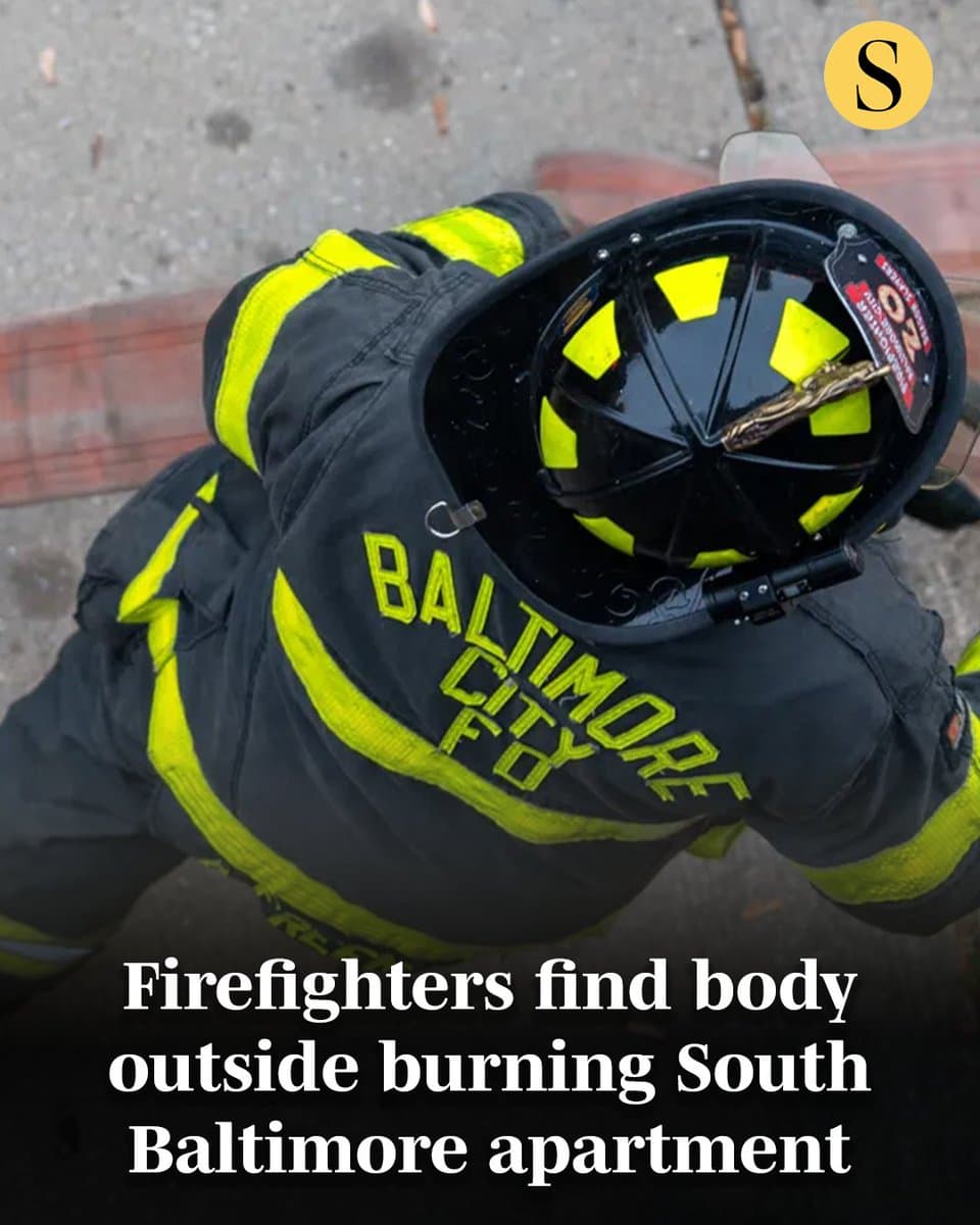 Baltimore police investigate Cherry Hill apartment fire as arson, homicide