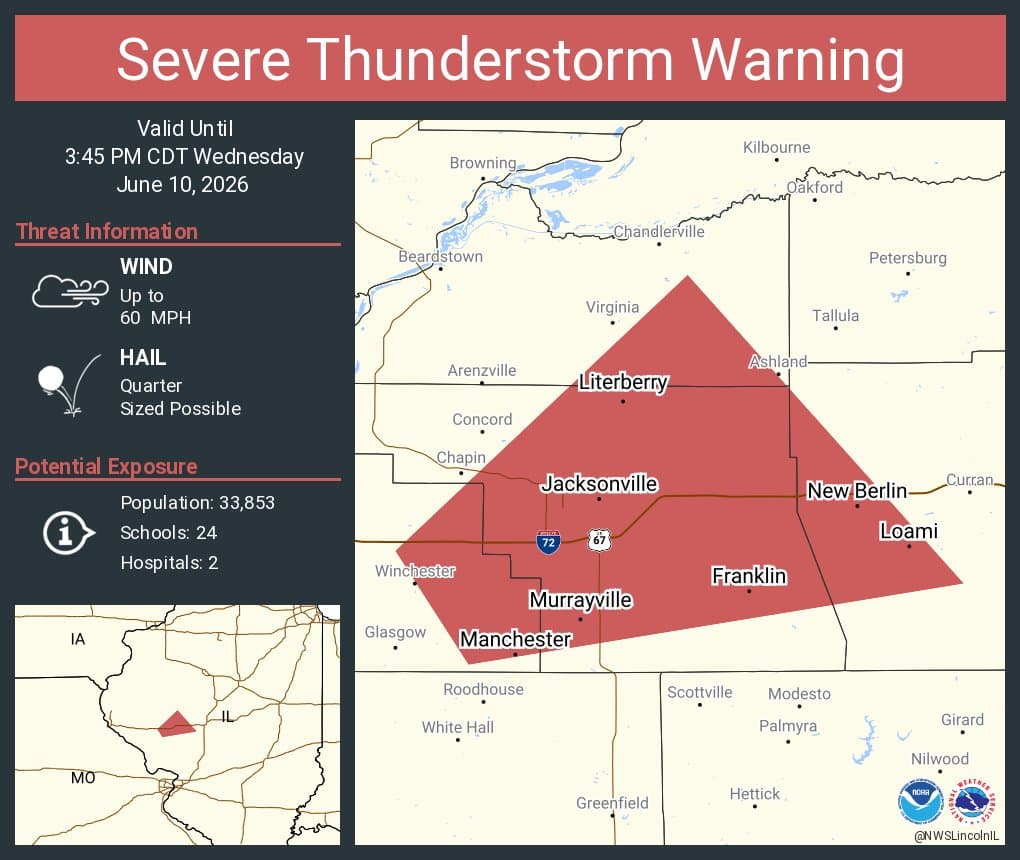Severe storms threaten Morgan County, winds, hail and flash flooding possible