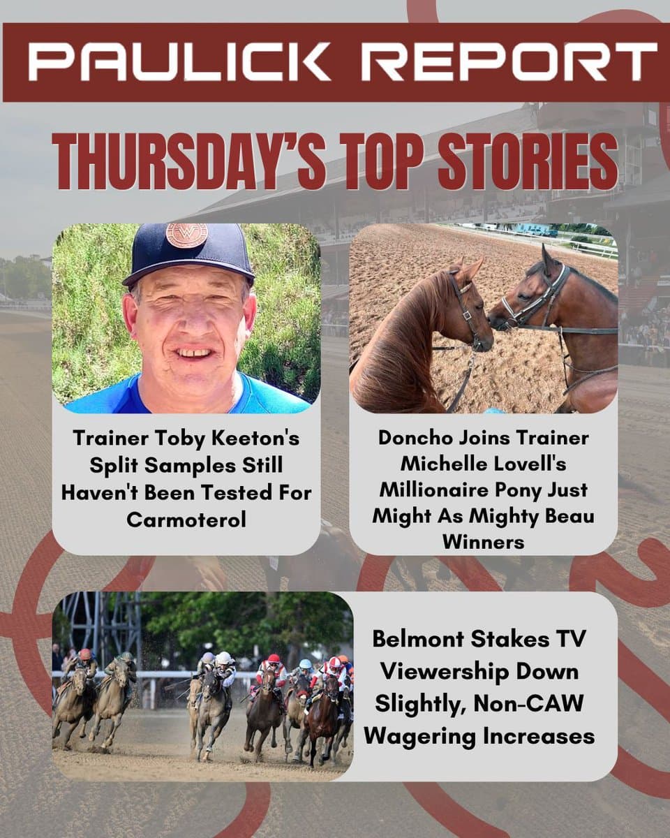 Split samples still pending in Toby Keeton drug case, Belmont TV audience dips
