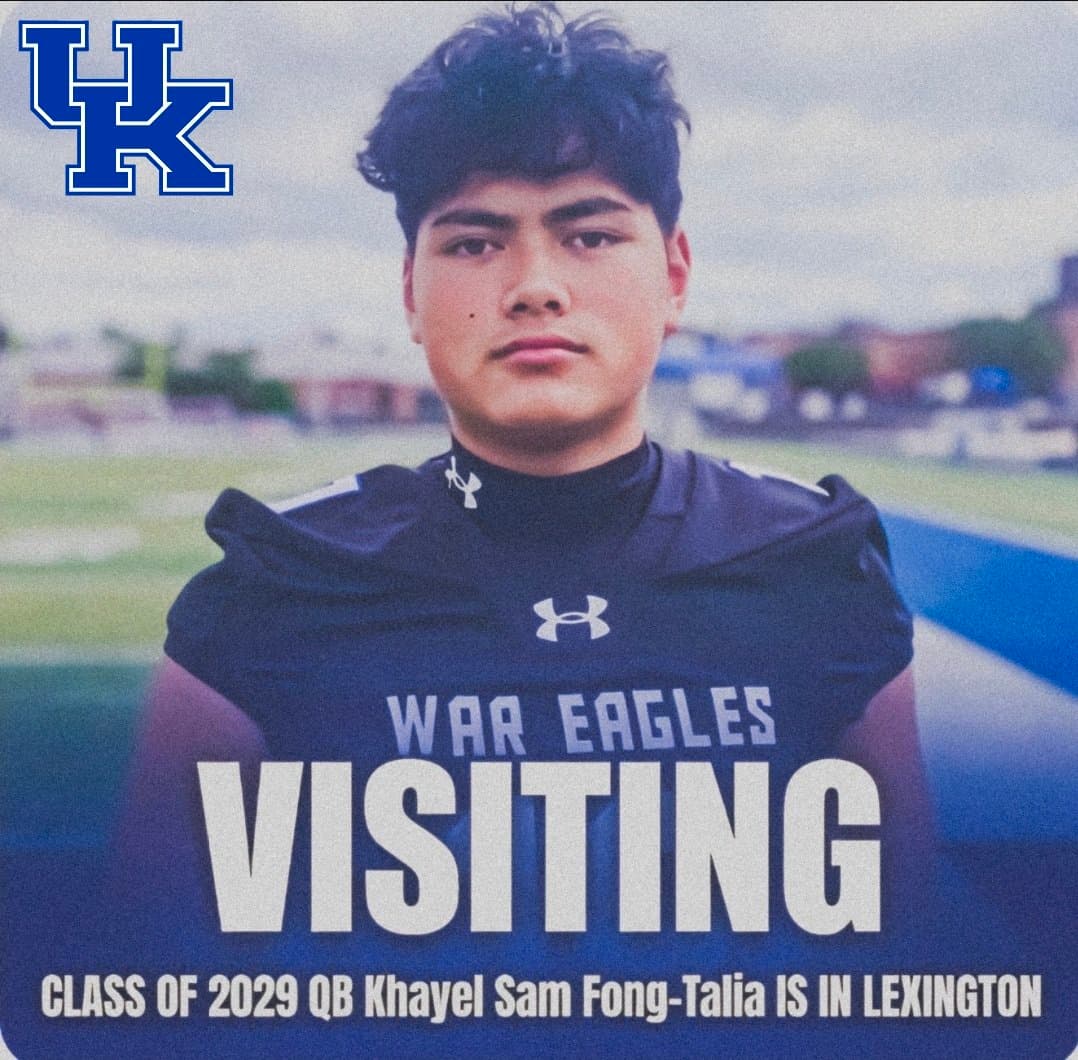 South Forsyth quarterback visits Kentucky amid national recruiting surge