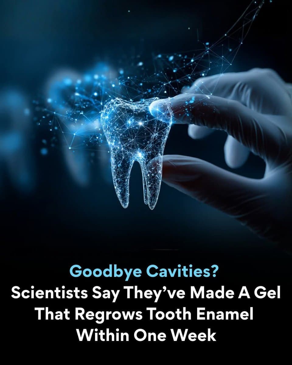Nottingham scientists develop gel that regrows tooth enamel within weeks
