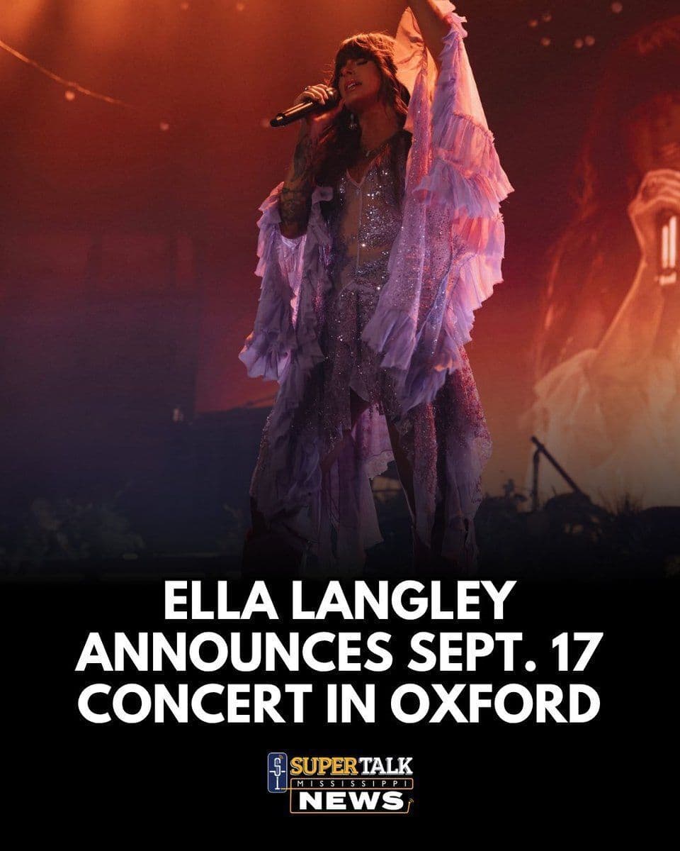 Ella Langley concert to kick off Ole Miss LSU weekend in Oxford