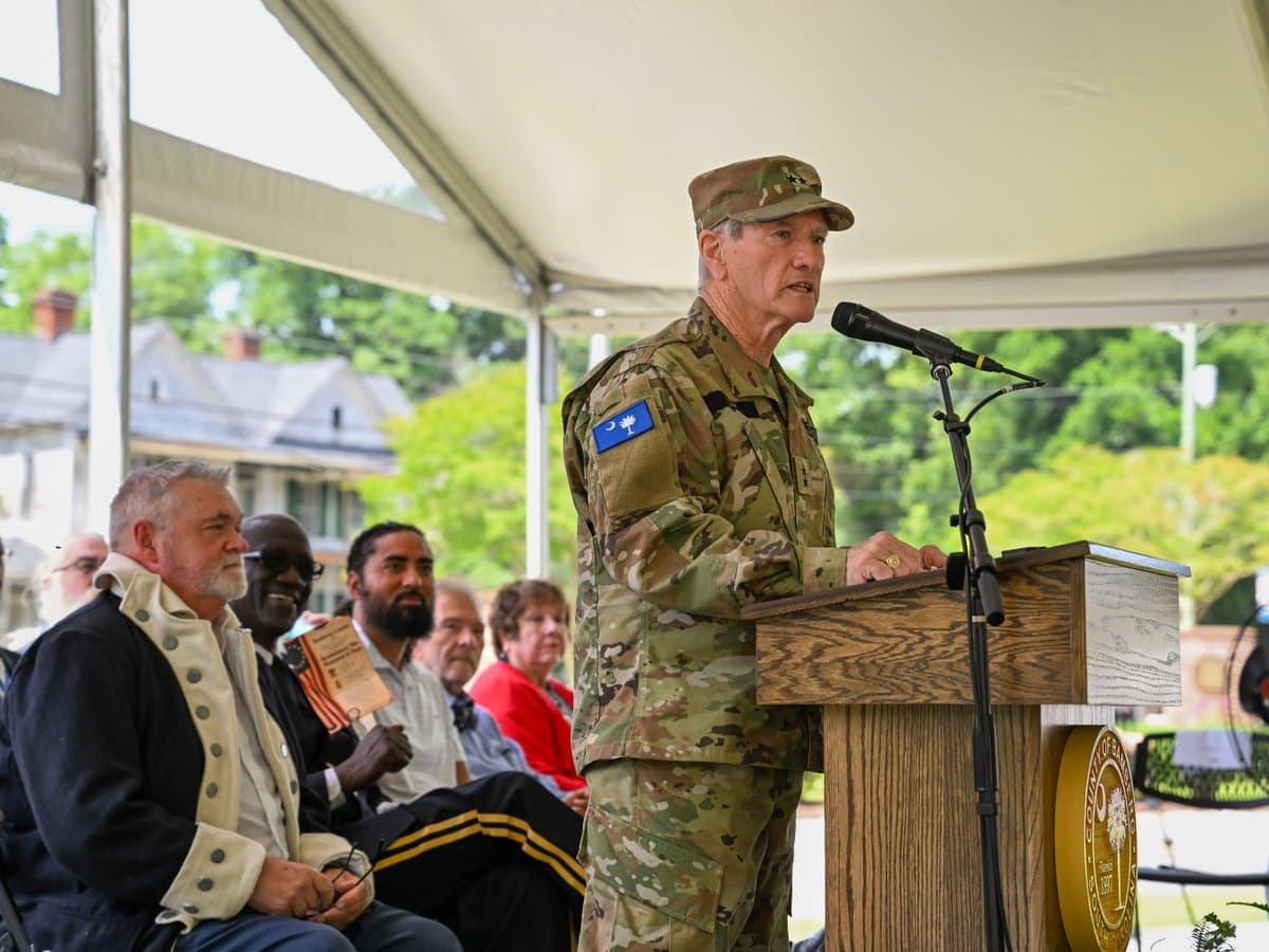 Bamberg County unveils monument honoring diverse Revolutionary War roles