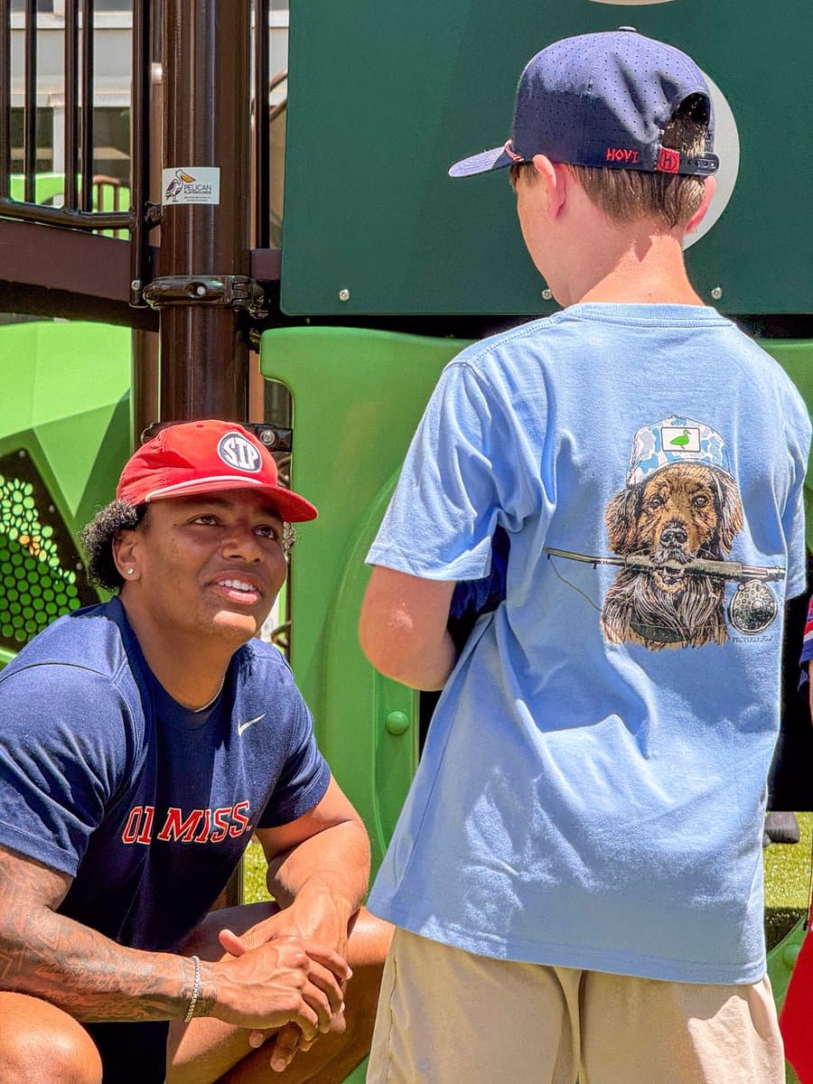 Ole Miss football thanks Quitman County schools after community visit