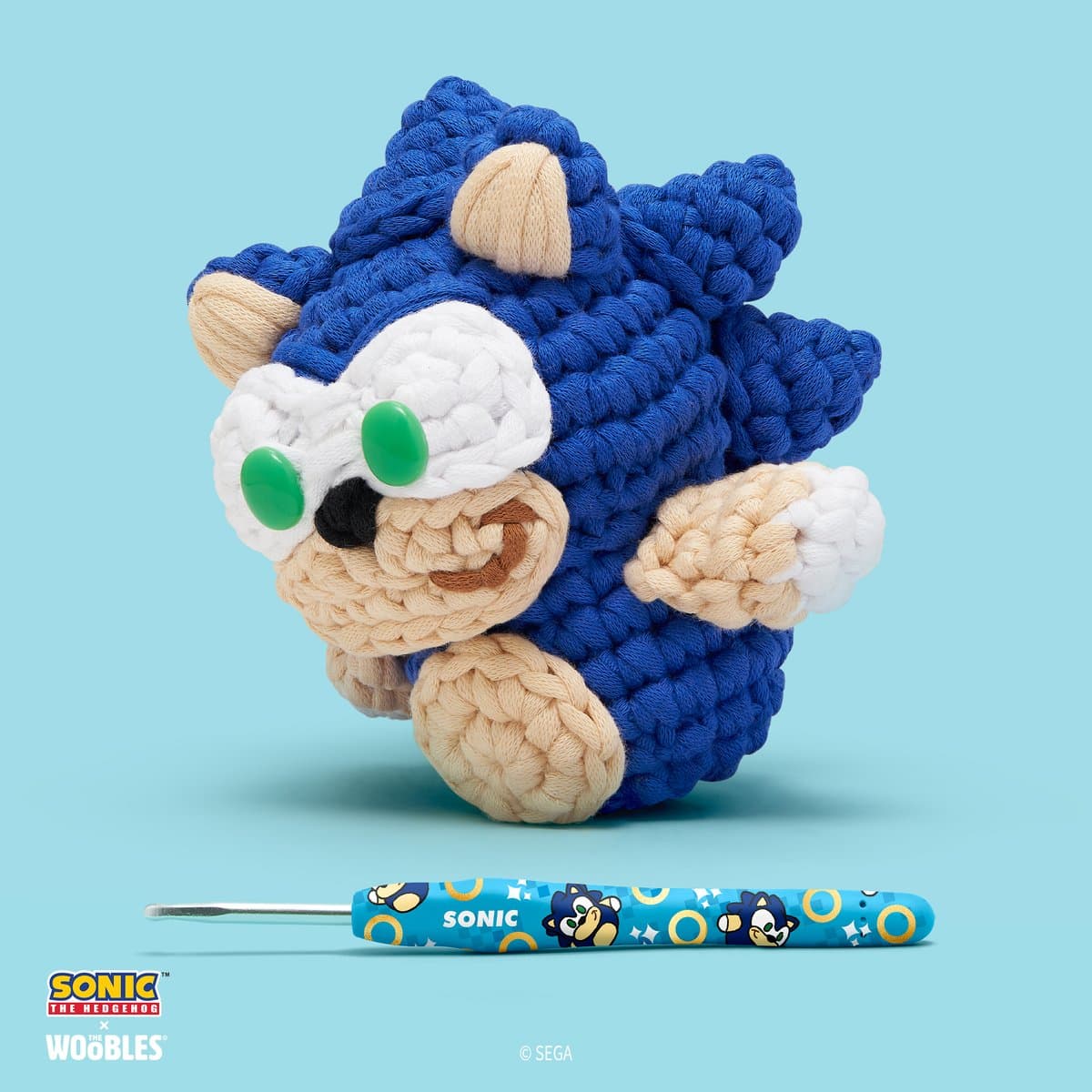 SEGA and The Woobles launch Sonic crochet amigurumi kits