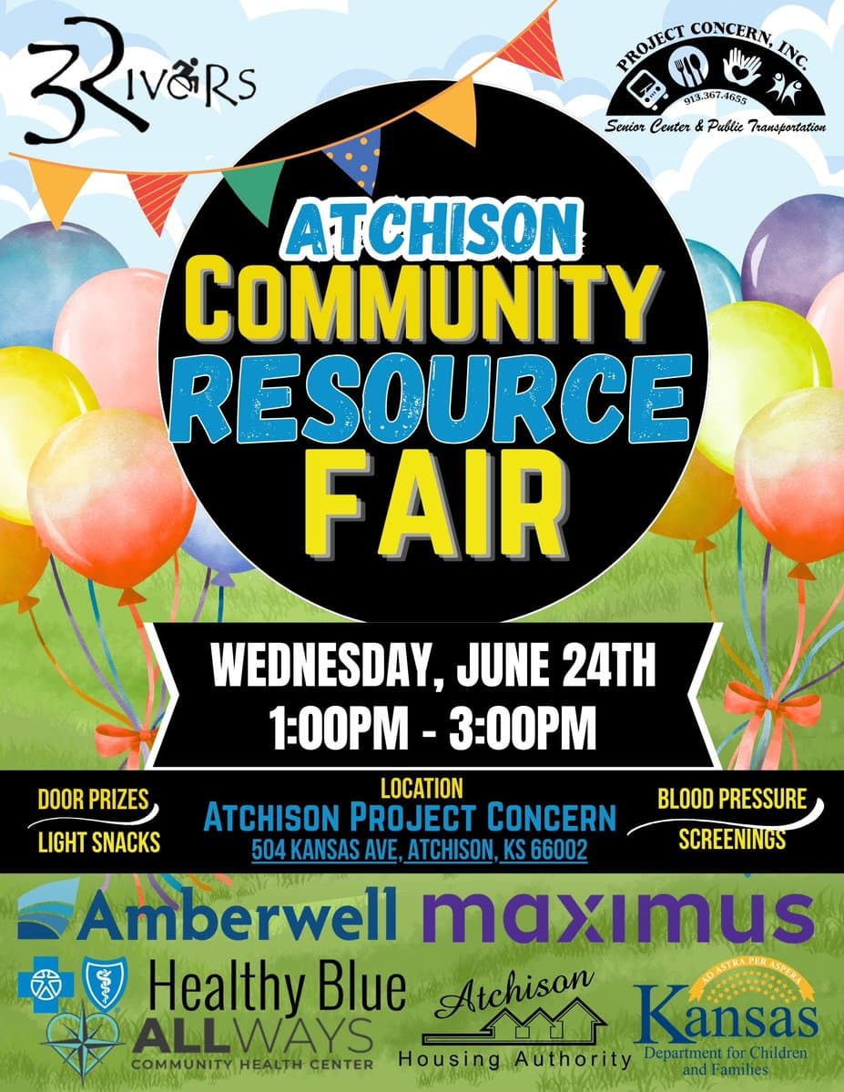 Atchison resource fair to offer senior services, screenings, prizes