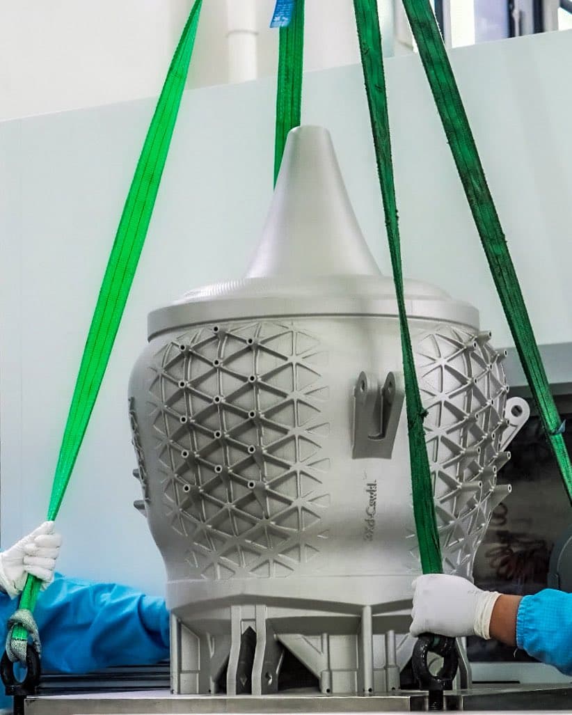 LEAP 71 prints world’s largest 3D-printed aerospike rocket engine