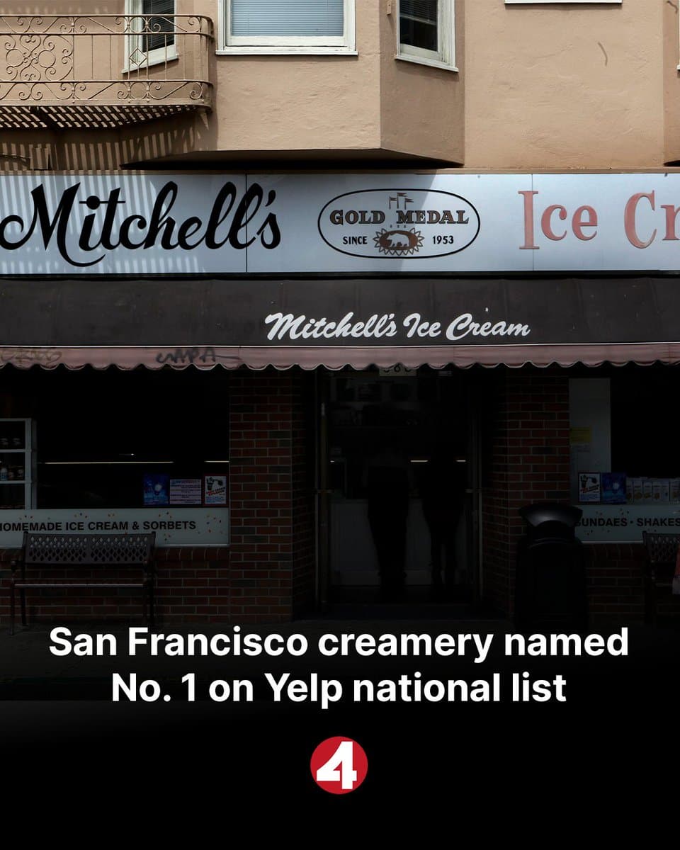 Mitchell's Ice Cream tops Yelp's list of best ice cream shops